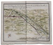 Fiume Carapelle, argini, 1785